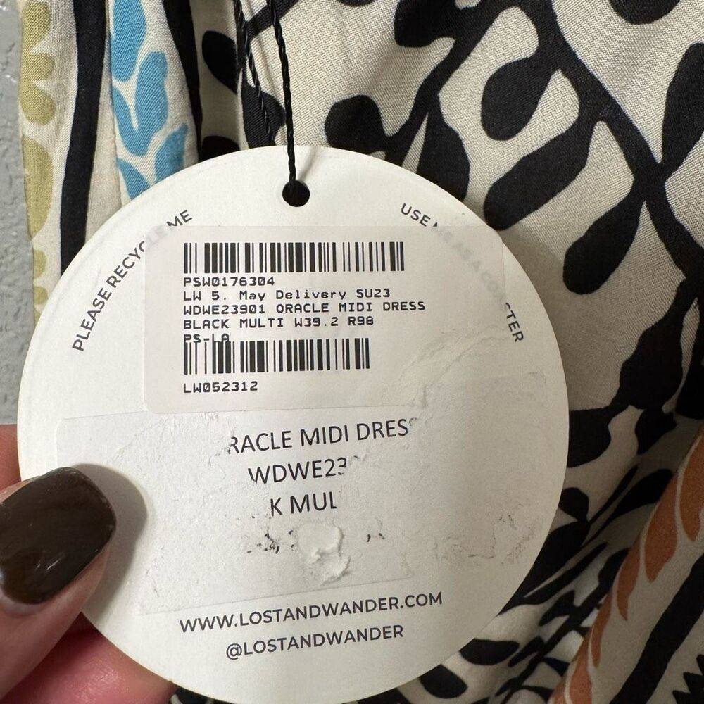 Lost + Wander Oracle Midi Dress Size Small - Picture 5 of 6